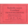 Grønland Privat frimærkehæfte "Dafila 73" PF-G1 