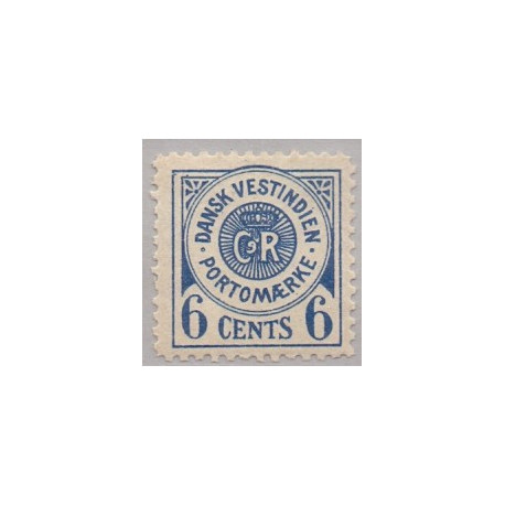 DWI. Portomærker 1902.6 cent. AFA nr.3: ** st
