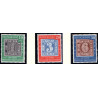Vesttyskland. 1949. Frimærkets 100 år. AFA 1076-78 ** st.
