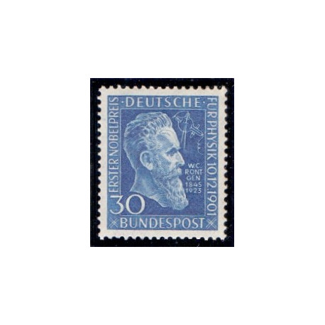 Vesttyskland. 1951. W.C. Röntgen.. AFA 1110 **, st.