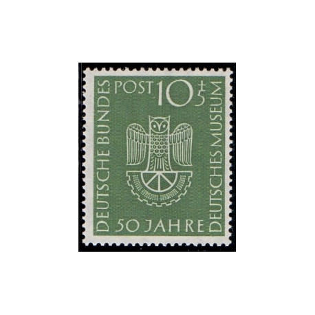 Vesttyskland. 1953. Deutsches Museum. AFA 1126 **, st.