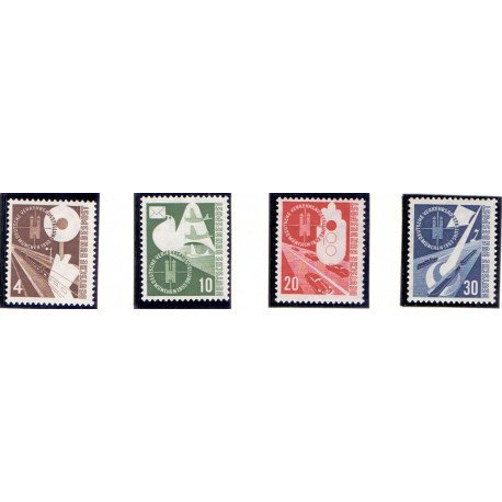 Vesttyskland. 1953. Trafikudstilling. AFA 1130-33 **    , st.