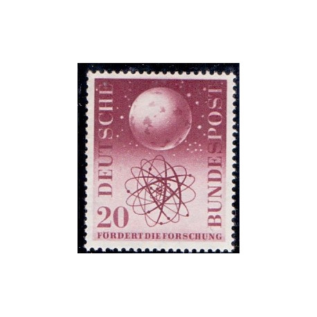 Vesttyskland. 1955. Forskningens fremme. AFA nr. 1177 **    , st.