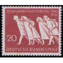 Vesttyskland. 1955. Tvangsflytningerne. AFA nr. 1178 **    , st.