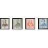 Vesttyskland. 1955. Menneskehedens hjælpere. AFA nr. 1185-88 **    , st.