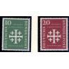 Vesttyskland. 1956. Evangelist kirkedag. AFA nr. 1198-99 **     , st.