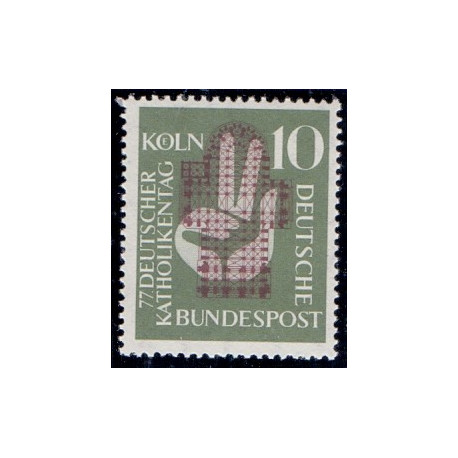Vesttyskland. 1956. Katolsk kongres. AFA nr. 1202 **     , st.
