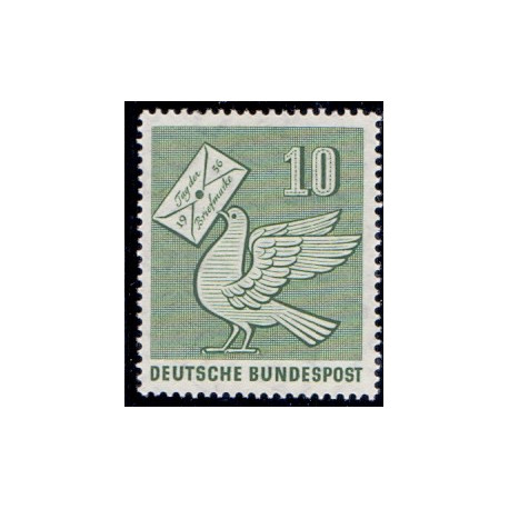 Vesttyskland. 1956. Frimærkets dag. AFA nr. 1210 **    , st.