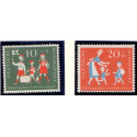 Vesttyskland. 1957. Velgørenhedsudgave. AFA nr. 1213-14 ** st