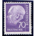 Vesttyskland. 1957. Th. Heuss. AFA nr. 1216-19 **    , st.