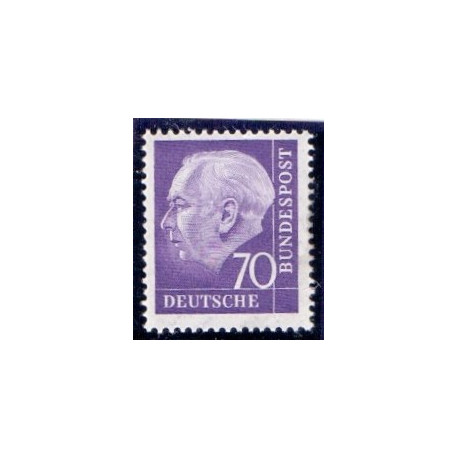 Vesttyskland. 1957. Th. Heuss. AFA nr. 1216-19 **    , st.