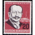 Vesttyskland. 1957. Skibsfarten & Giessen jubilæum. AFA nr. 1224-25 **    , st.