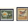 Vesttyskland. 1957. Naturbeskyttelse. AFA nr. 1237-38  **     , st.