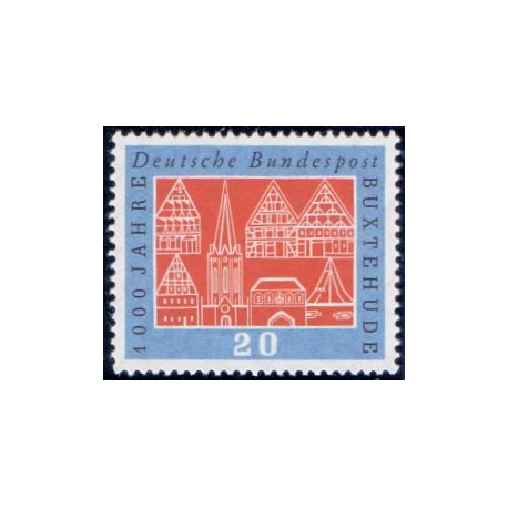 Vesttyskland. 1959. Buxtehude, kjortel i Trier & Kirkedag. AFA nr. 1276-78 **     , st.