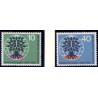 Vesttyskland. 1960. Verdensflygtningeåret. AFA nr. 1290-91 **    , st.