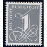 Vesttyskland. 1960. Liggende vandmærke XII. AFA nr. 1253-1148 ** (5)    , st.