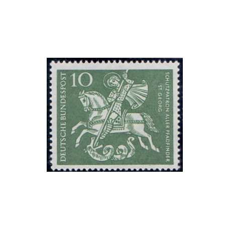 Vesttyskland. 1961. St. Georg. AFA nr. 1310 **    , st.