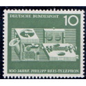Vesttyskland. 1961. Philipp Reis & W.E. v Ketteler. AFA nr 1337-38 **     , st.