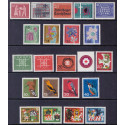 Vesttyskland. 1963. Komplet årgang ** AFA nr. 1354-1375   , st.