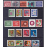 Vesttyskland. 1963. Komplet årgang ** AFA nr. 1354-1375   , st.