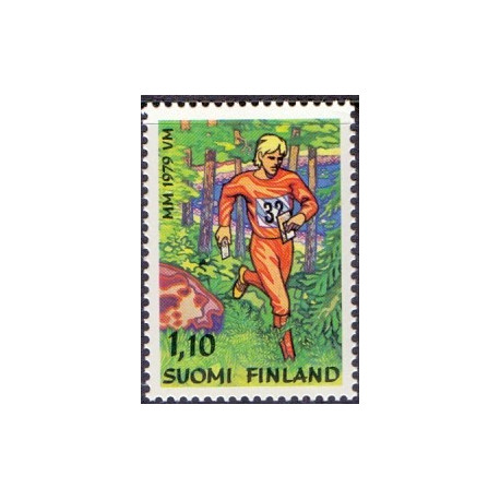 Finland. 1979. Børneår og orienteringsløb, AFA nr. 843-44 **  , postfrisk stemplet FDC