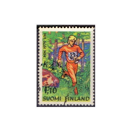Finland. 1979. Børneår og orienteringsløb, AFA nr. 843-44 **  , postfrisk stemplet FDC