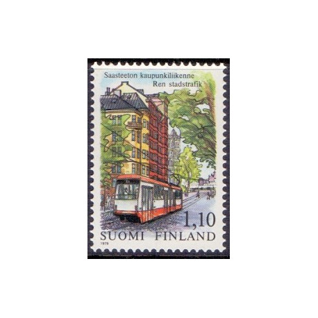 Finland. 1979. Officerskolen, Åbo og bytransport, AFA nr. 845-47 **  , postfrisk stemplet FDC