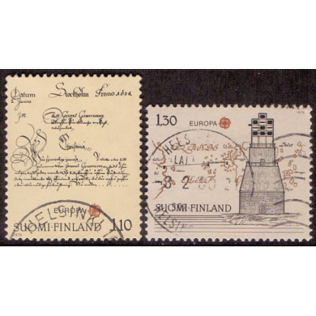 Finland. 1979. Europamærker, AFA nr. 848-49 **, postfrisk stemplet FDC