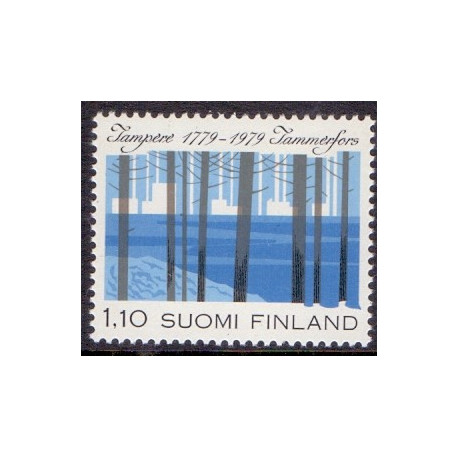Finland. 1979. Tammerfors og trafik. AFA nr. 855-56 **, postfrisk stemplet FDC