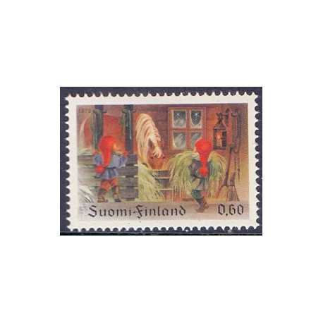 Finland. 1979. Julefrimærke AFA nr. 867 **, postfrisk stemplet FDC