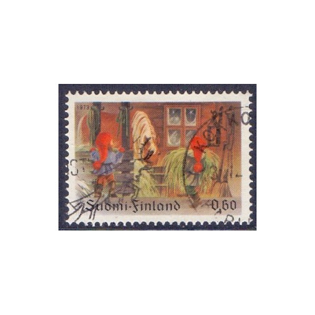 Finland. 1979. Julefrimærke AFA nr. 867 **, postfrisk stemplet FDC