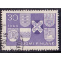 Finland. 1960. Nye byer. AFA nr. 523 **        , postfrisk stemplet FDC