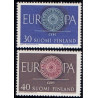 Finland. 1960. Europamærker. AFA nr. 533-34 **    , postfrisk stemplet FDC