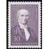 Finland. 1960. Uno Cygnæus. AFA nr. 535 **    , postfrisk stemplet FDC