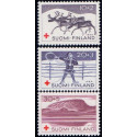 Finland. 1960. Røde Kors. AFA nr. 536-38 **    , postfrisk stemplet FDC