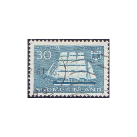 Finland. 1961. Mariahamn og landskaber. AFA nr. 539-40 **    , postfrisk stemplet FDC