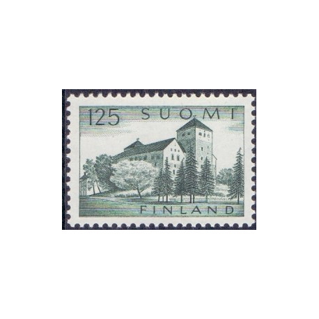 Finland. 1961. Åbo Slot. AFA nr. 541 **   , postfrisk stemplet FDC