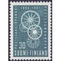 Finland. 1961. Postsparbanken og Sandardisering kongres. AFA nr. 542-43 **   , postfrisk stemplet FDC
