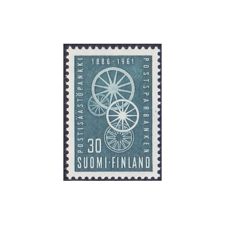 Finland. 1961. Postsparbanken og Sandardisering kongres. AFA nr. 542-43 **   , postfrisk stemplet FDC