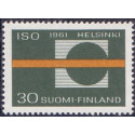 Finland. 1961. Postsparbanken og Sandardisering kongres. AFA nr. 542-43 **   , postfrisk stemplet FDC