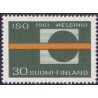 Finland. 1961. Postsparbanken og Sandardisering kongres. AFA nr. 542-43 **   , postfrisk stemplet FDC