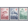 Finland. 1961. Dyr. AFA nr. 544-46 **   , postfrisk stemplet FDC