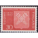 Finland. 1962. Toldvæsenet. bank jubilæum  og Alkios. AFA nr. 556-58   , postfrisk stemplet FDC