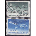 Finland. 1963. Finnaris jubilæum AFA nr. 592-93 **       , postfrisk stemplet FDC