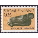 Finland. 1963. Castren, kunstnerforbundet, og Selälä. AFA nr. 594-96 **       , postfrisk stemplet FDC