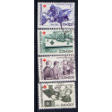 Finland. 1964. Røde Kors. AFA nr. 597-600 **       , postfrisk stemplet FDC