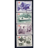 Finland. 1964. Røde Kors. AFA nr. 597-600 **       , postfrisk stemplet FDC