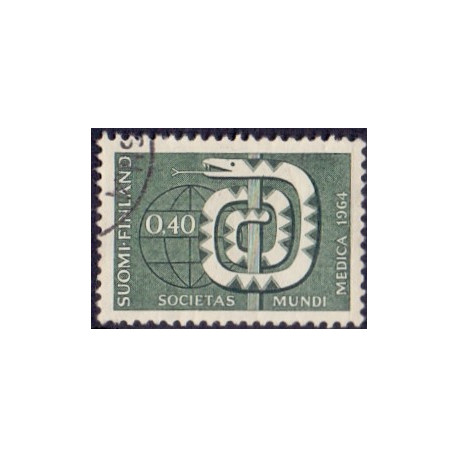 Finland. 1964-65. Lægeforeningen, Ishockey og kommuneforvaltningen. AFA nr. 601-03 **       , postfrisk stemplet FDC