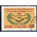 Finland. 1965. Ståhlberg, og int. Sanarbejde. AFA nr. 604-05 **       , postfrisk stemplet FDC