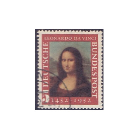 Vesttyskland. 1952. Leonardo da Vinci.  AFA 1111 **, st.